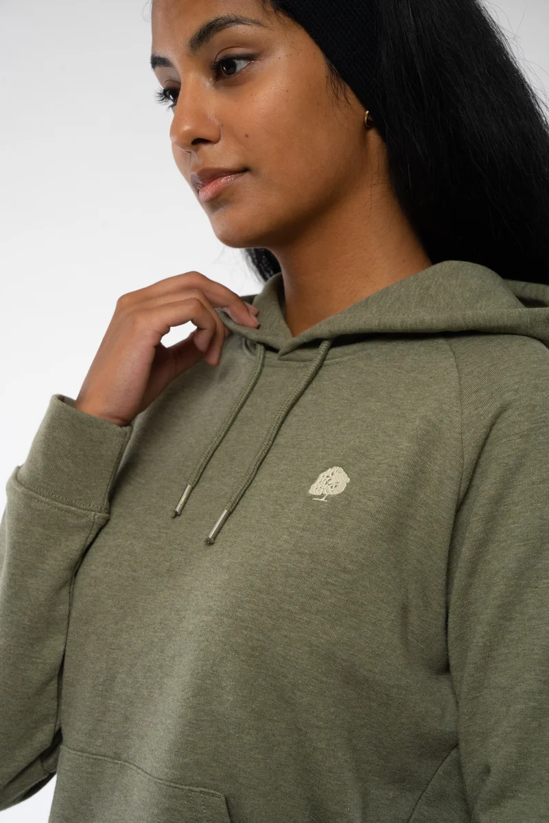 Trendiger klassischer Bio Hoodie für Frauen