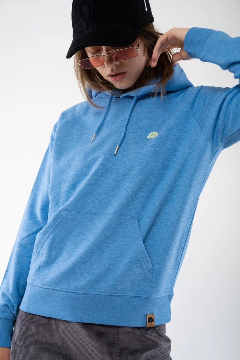Trendiger klassischer Bio Hoodie für Frauen