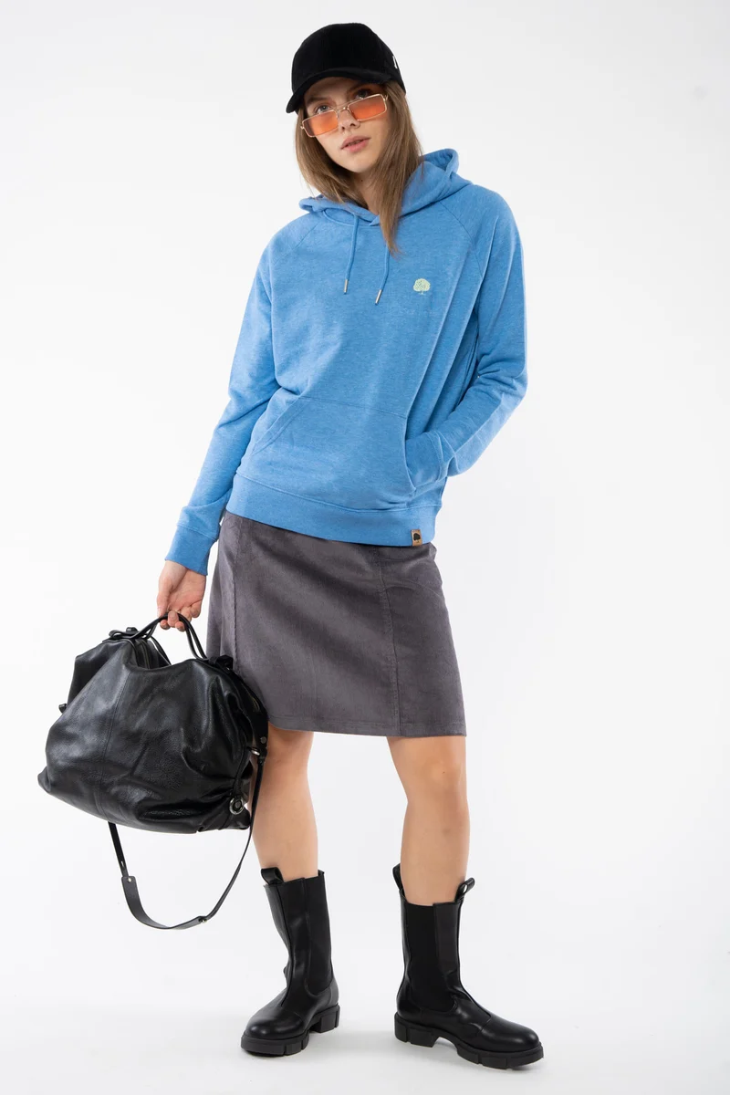 Trendiger klassischer Bio Hoodie für Frauen