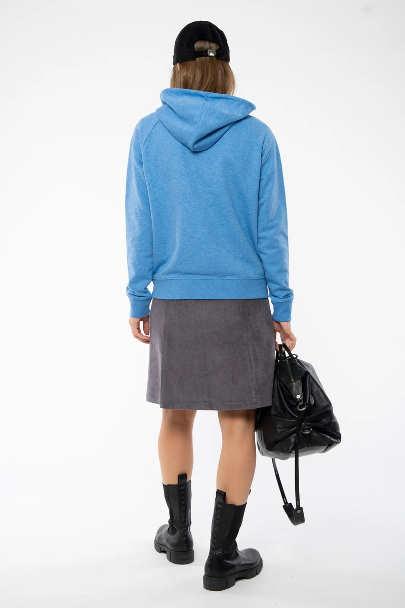 Trendiger klassischer Bio Hoodie für Frauen
