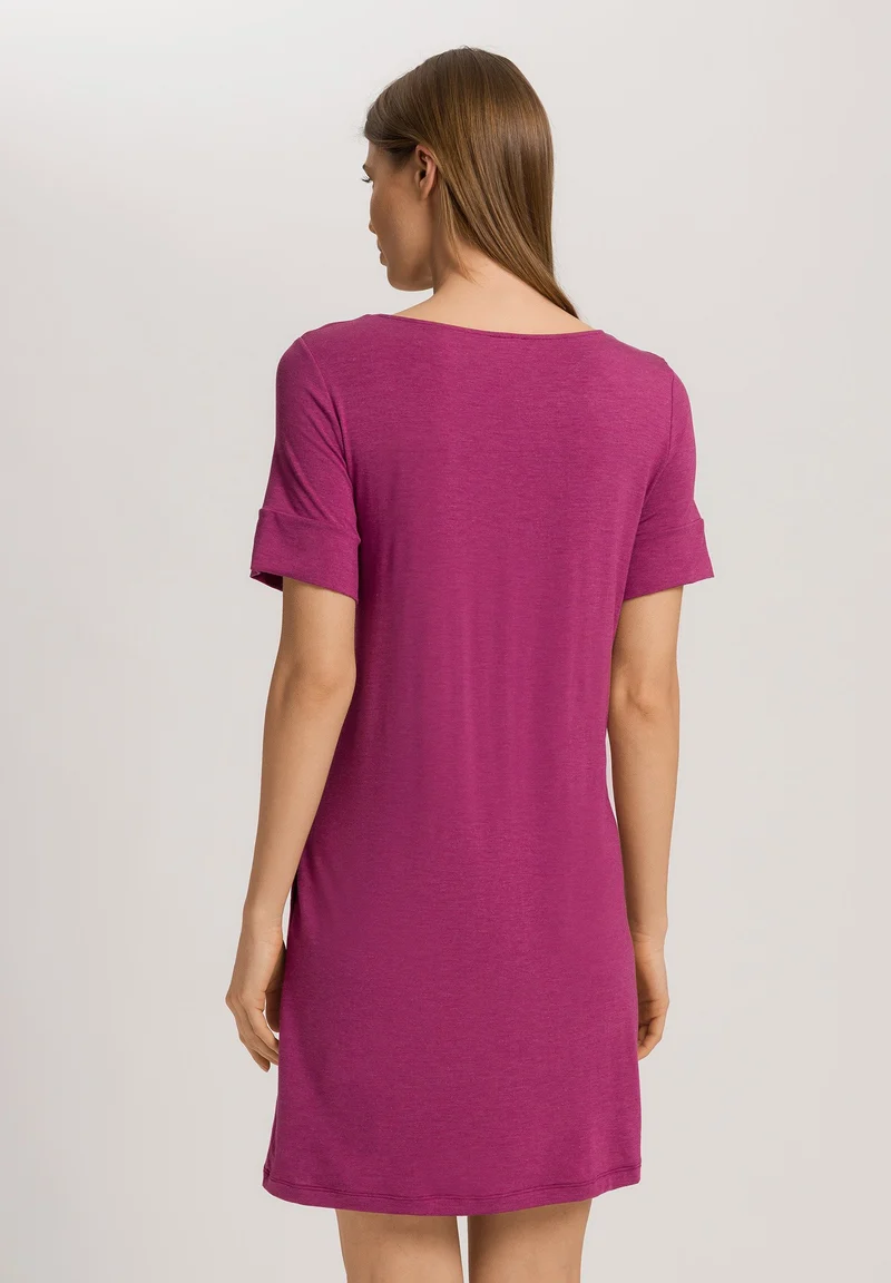 Natural Elegance S/SLV Nightdress 90cm | tourmaline melange 074949-073056