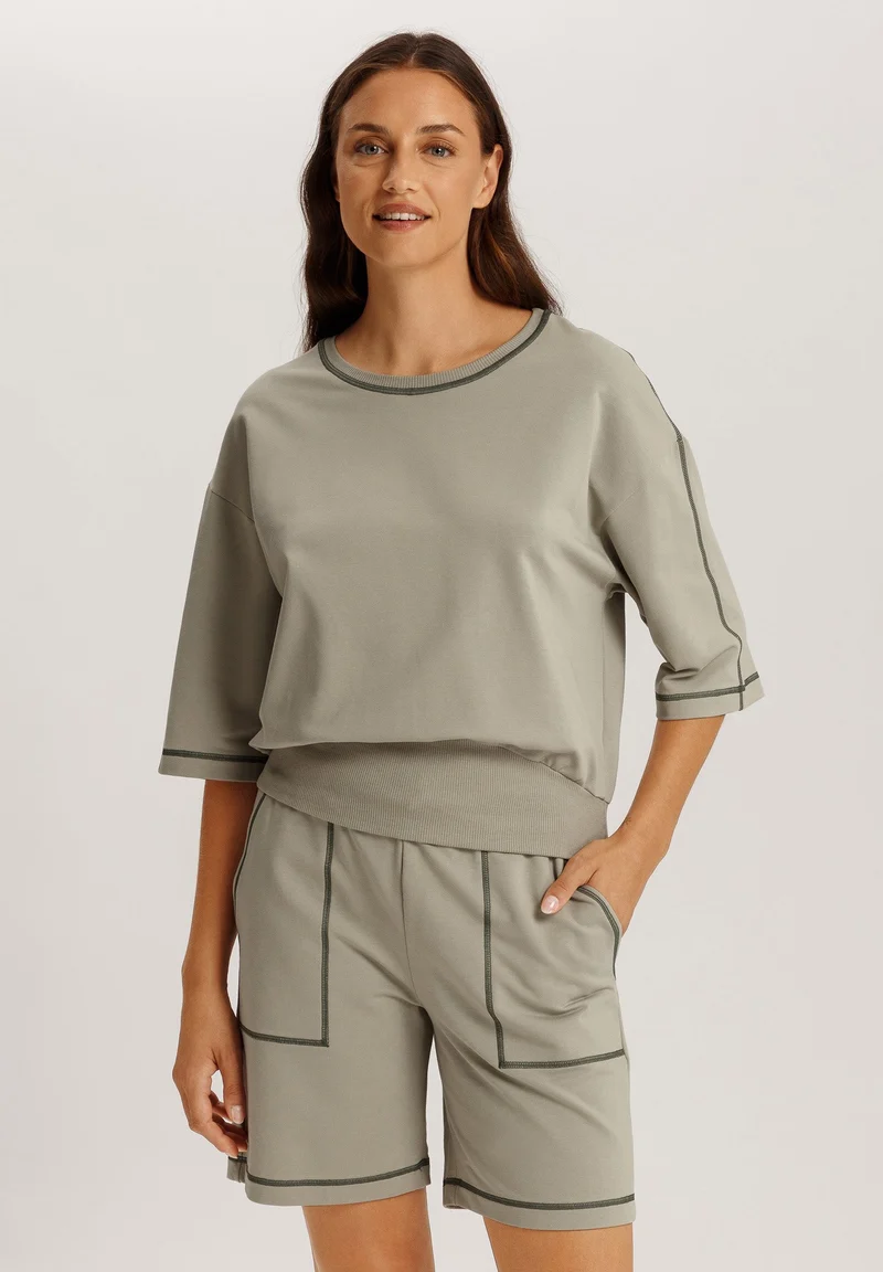 Natural Living S/SLV Sweatshirt | crystal green 078429-072732