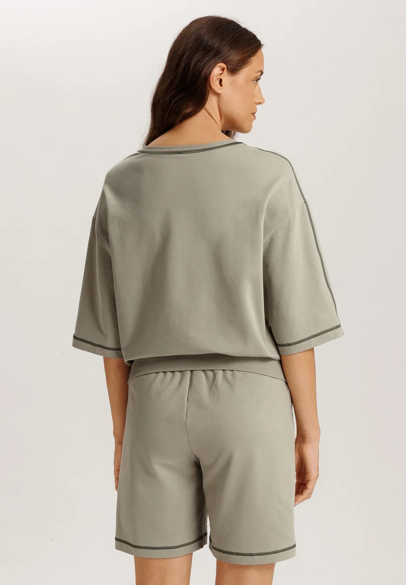 Natural Living S/SLV Sweatshirt | crystal green 078429-072732