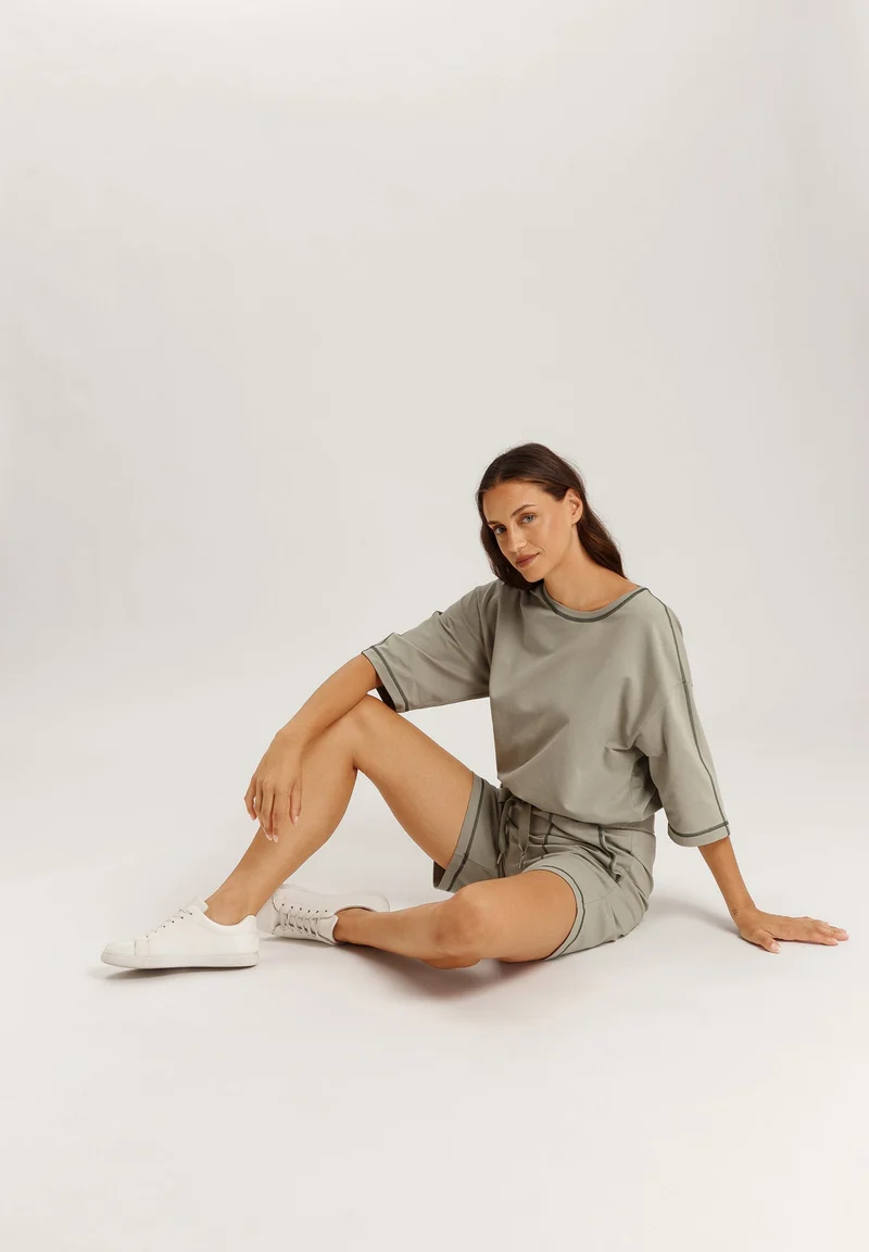 Natural Living S/SLV Sweatshirt | crystal green 078429-072732