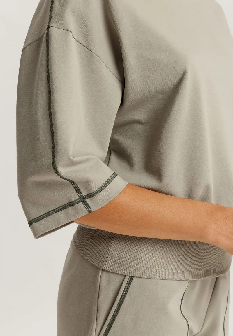 Natural Living S/SLV Sweatshirt | crystal green 078429-072732