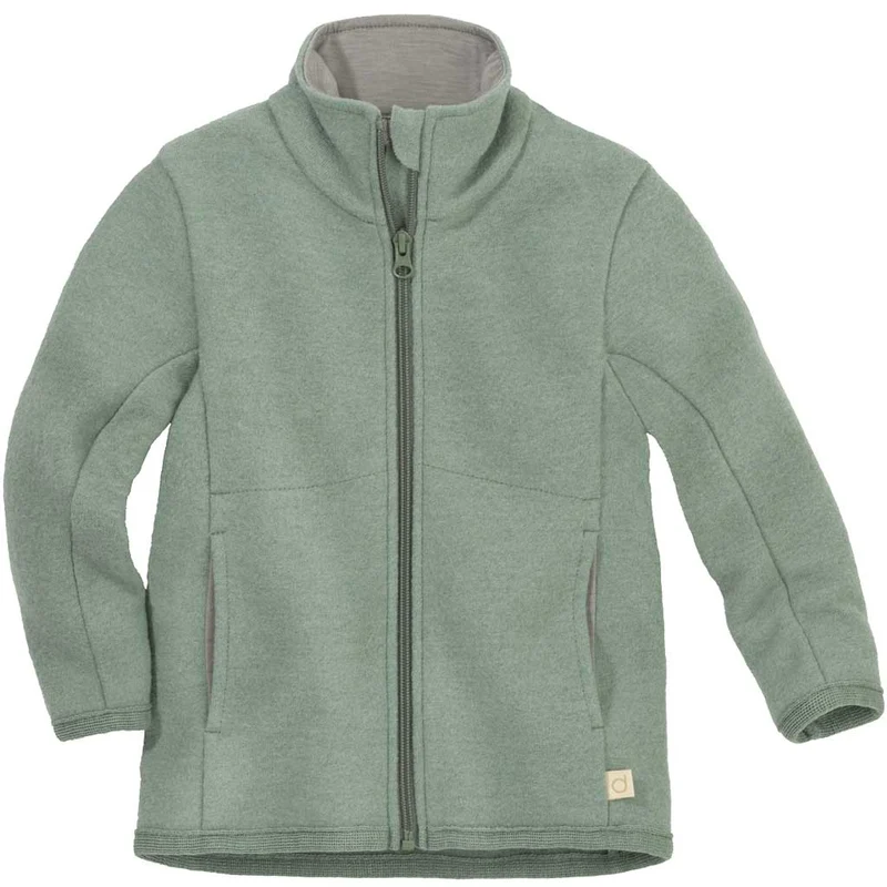 Disana Übergangsjacke aus leichter Wolle – Jade
