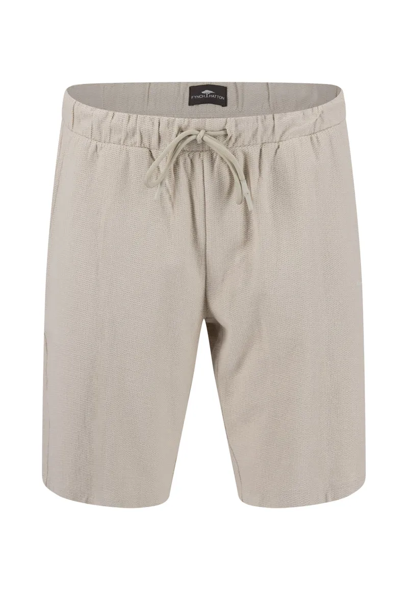 Bermuda, structured jersey