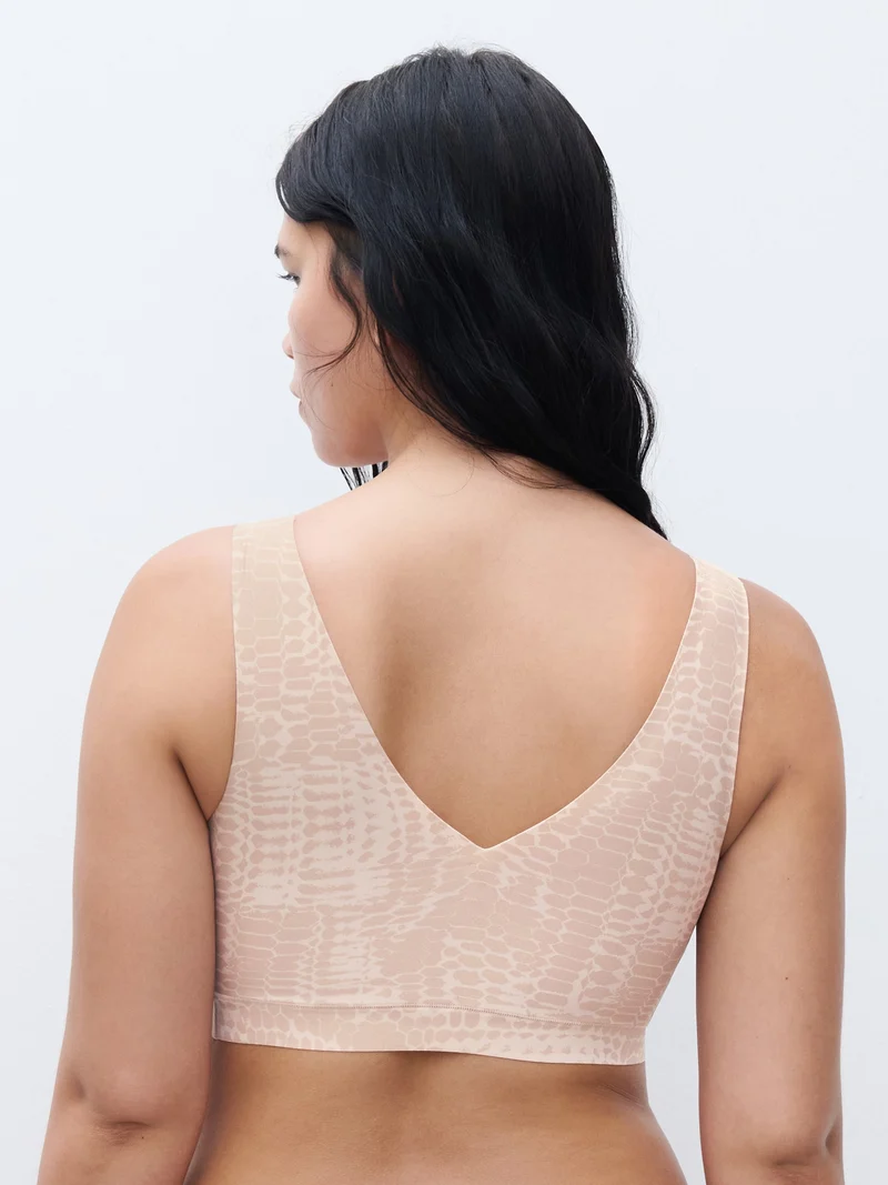 Chantelle - Softstretch-Wattiertes Top mit leichtem Schlangenmuster