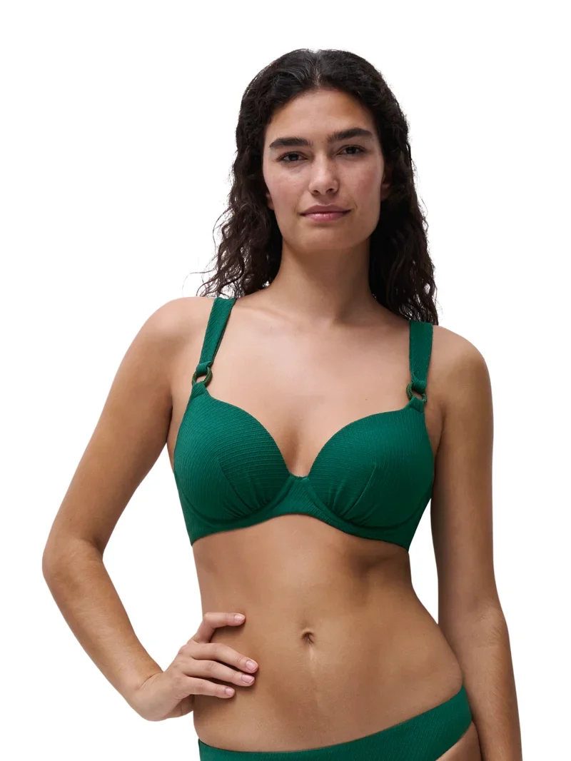 Femilet Swimwear - Navarino T-Shirt-BH Botanischer Garten
