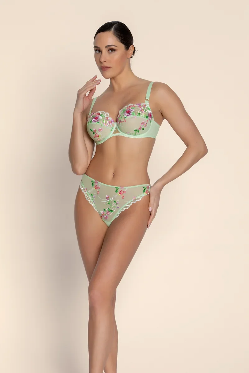Lise Charmel – Libertine En Fleurs Halbschalen-Stütz-BH Nature Libertine