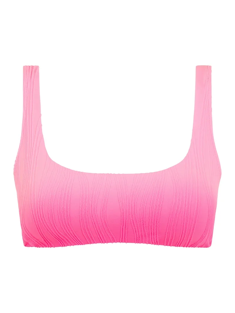 Chantelle Swimwear - Einheitsgröße Bügelloser T-Shirt-Bikini Rosa Batik