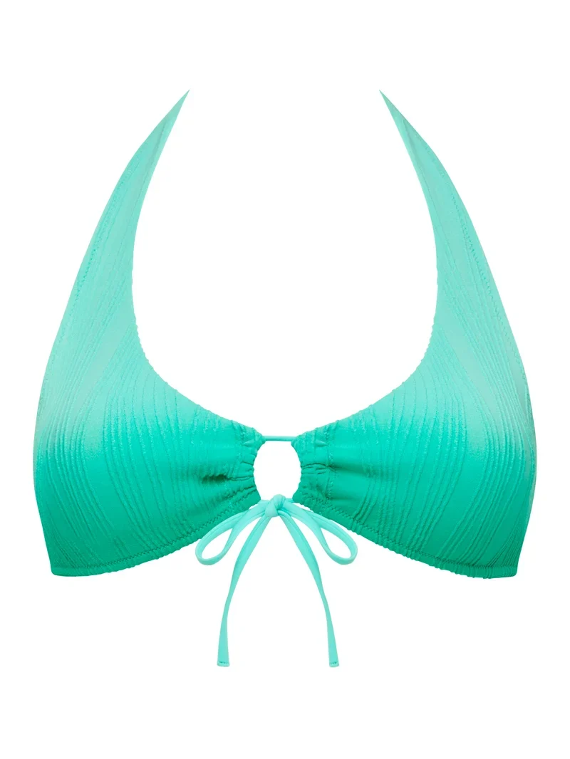 Chantelle Swimwear - Einheitsgröße Bügelloser Bikini mit tiefem Ausschnitt, T-Shirt-Bikini, Lagunen-Tie-Dye