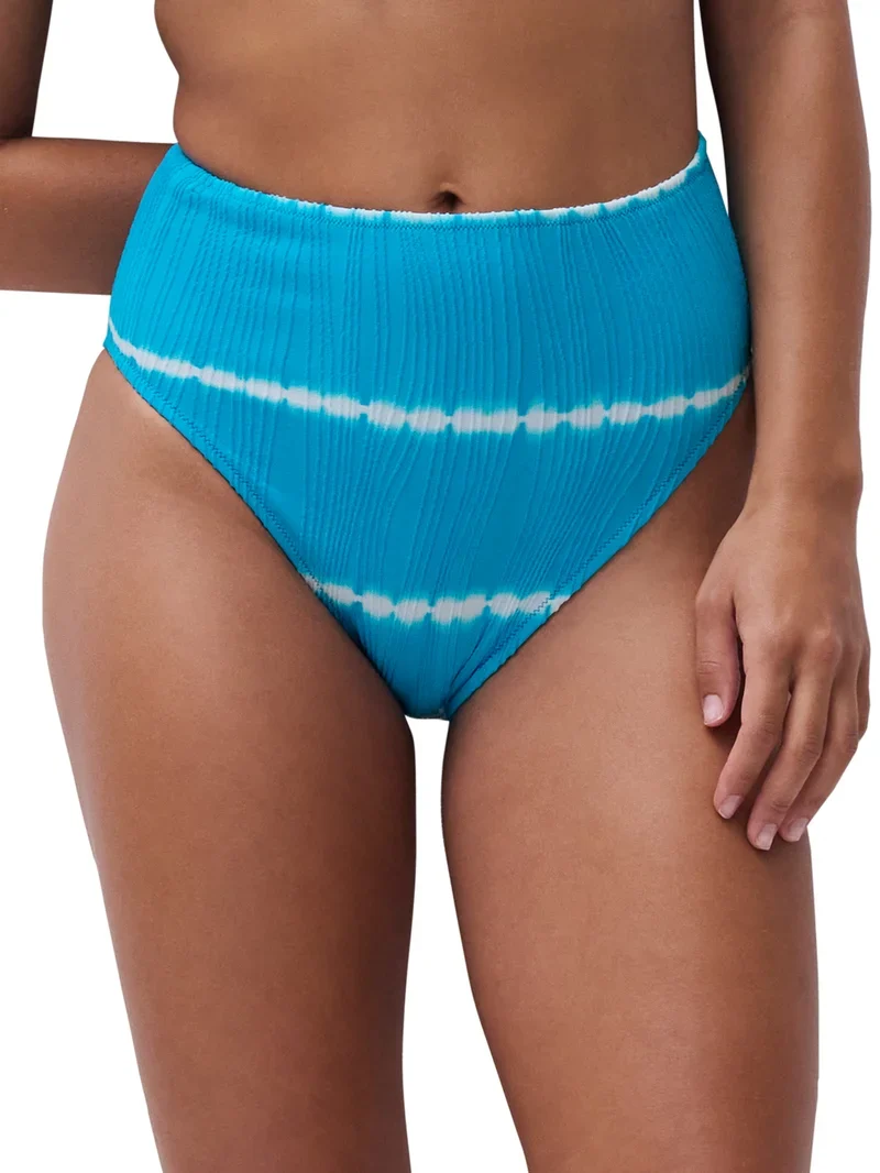 Chantelle Swimwear - Einheitsgröße Bikinihose, blau, Shibori