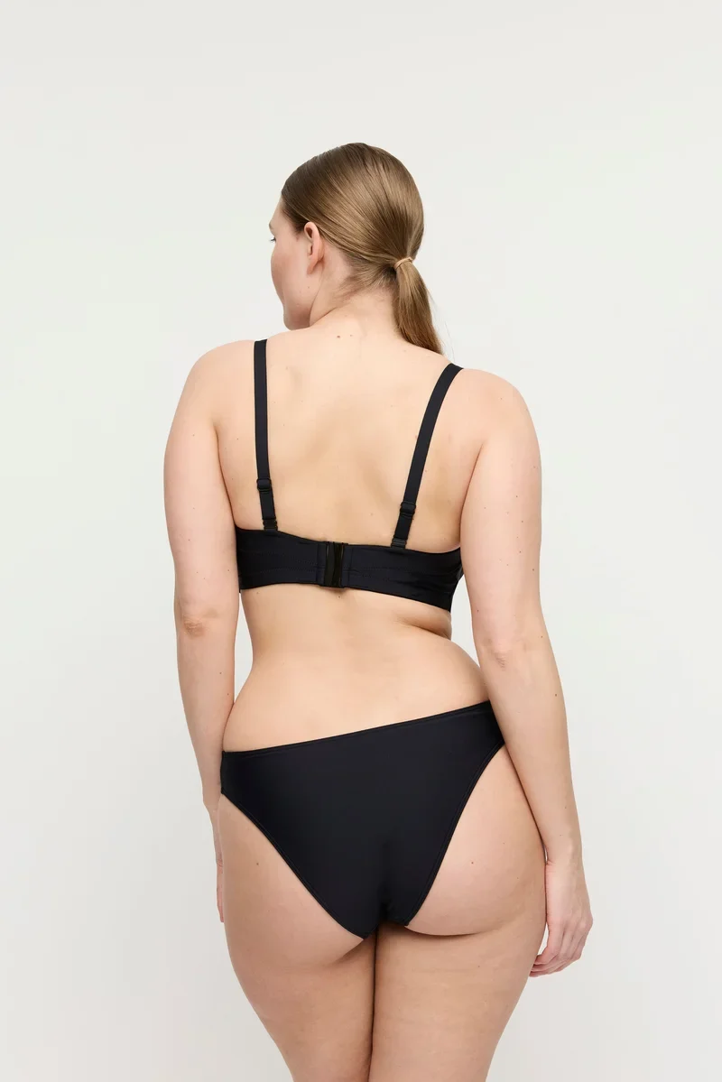 PrimaDonna Swimwear - Uvita Gepolstertes trägerloses Bikini-Oberteil Schwarz