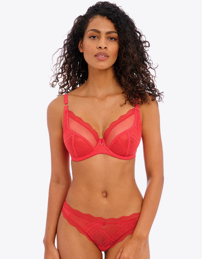 Freya Fatale Brazilian Brief Chilli Red
