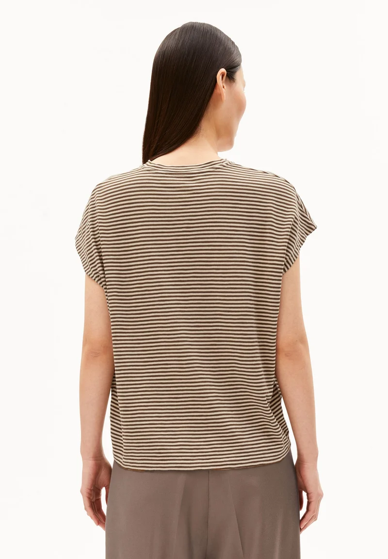 SLUB JERSEY STRIPE T-SHIRT