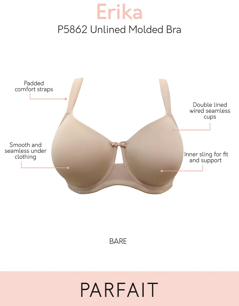 Parfait Erika Unlined Moulded Bra Bare