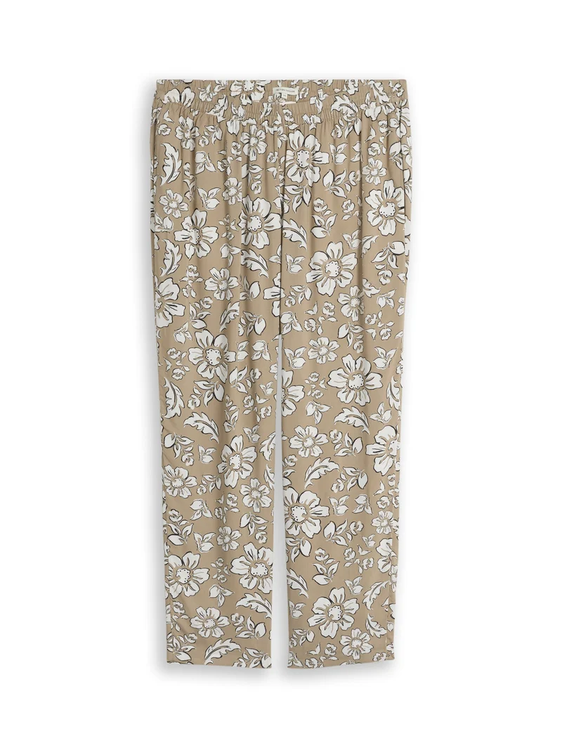 Plus Size - Loose Fit Hose aus Viskose