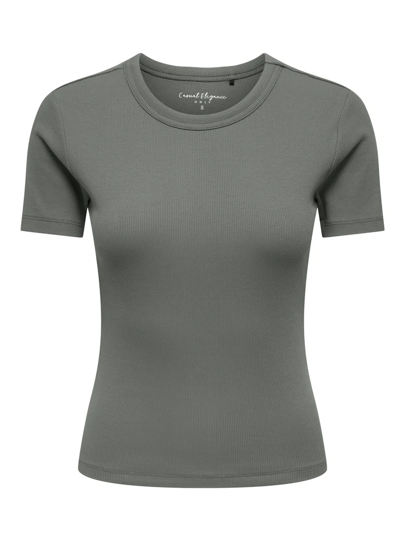 ONLVAL S/S O-NECK SOLID TOP JRS NOOS