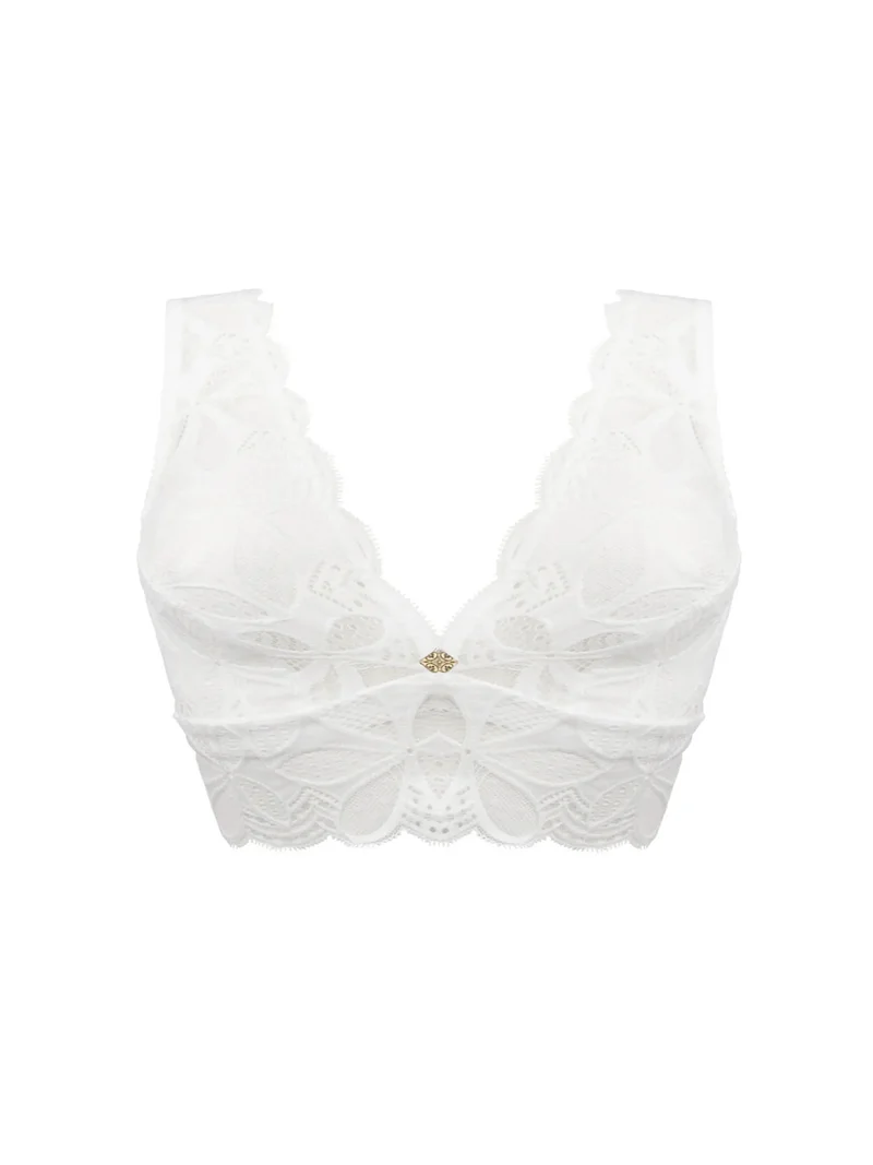 Antigel von Lise Charmel – Stricto Sensuelle Bralette Ecru Perlmutt