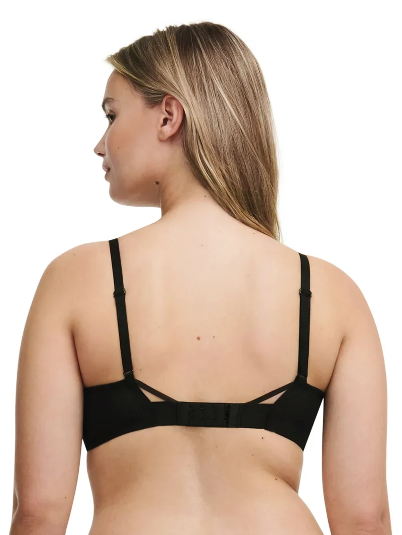 Chantelle - Spice Bügel-BH mit sehr dichtem Bedeckungseffekt, Schwarz / Gelb