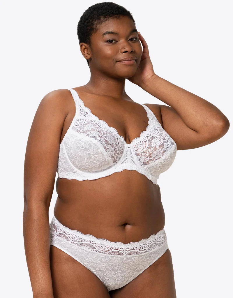 Triumph Amourette 300 High Apex Bra White