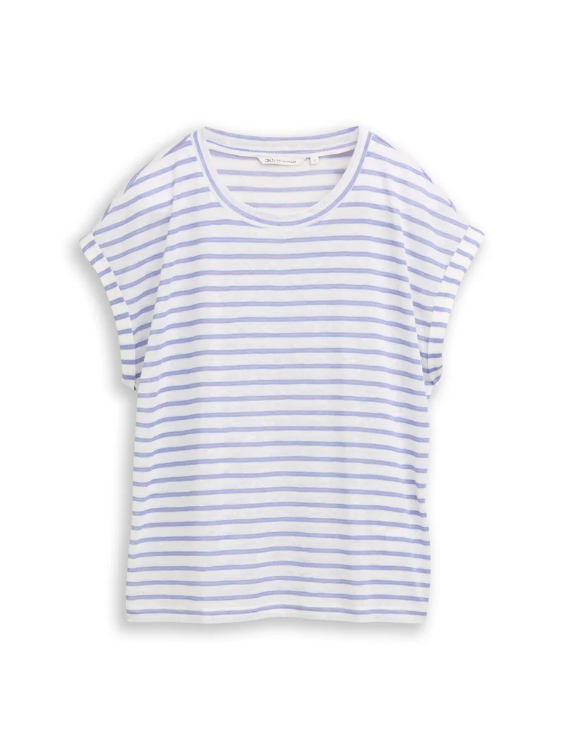 T-Shirt mit Streifenmuster