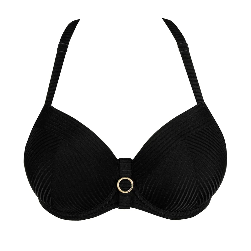 DELRAY schwarz Unterlegter Bikini Balconette