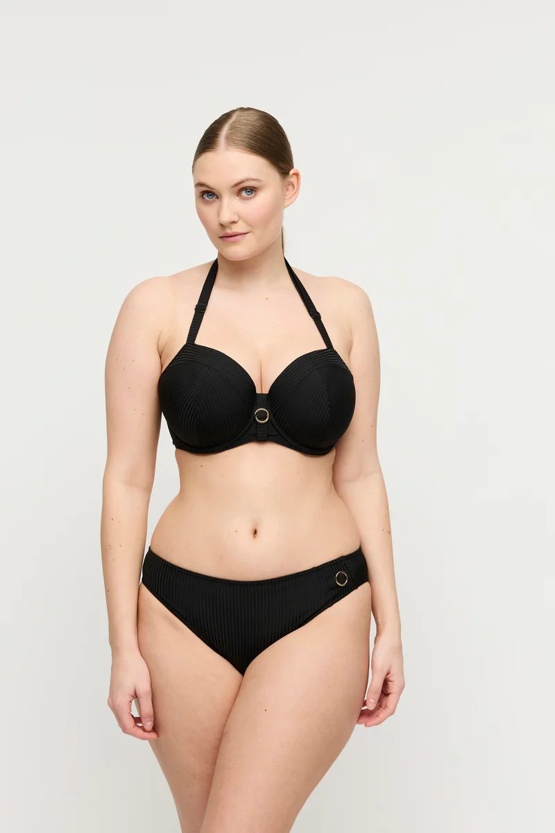 DELRAY schwarz Unterlegter Bikini Balconette