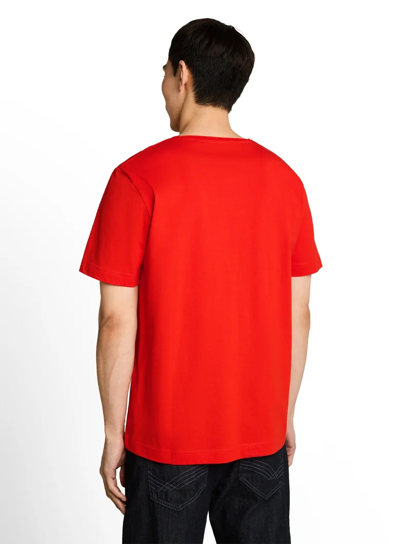 T-Shirt mit Print auf der Brust