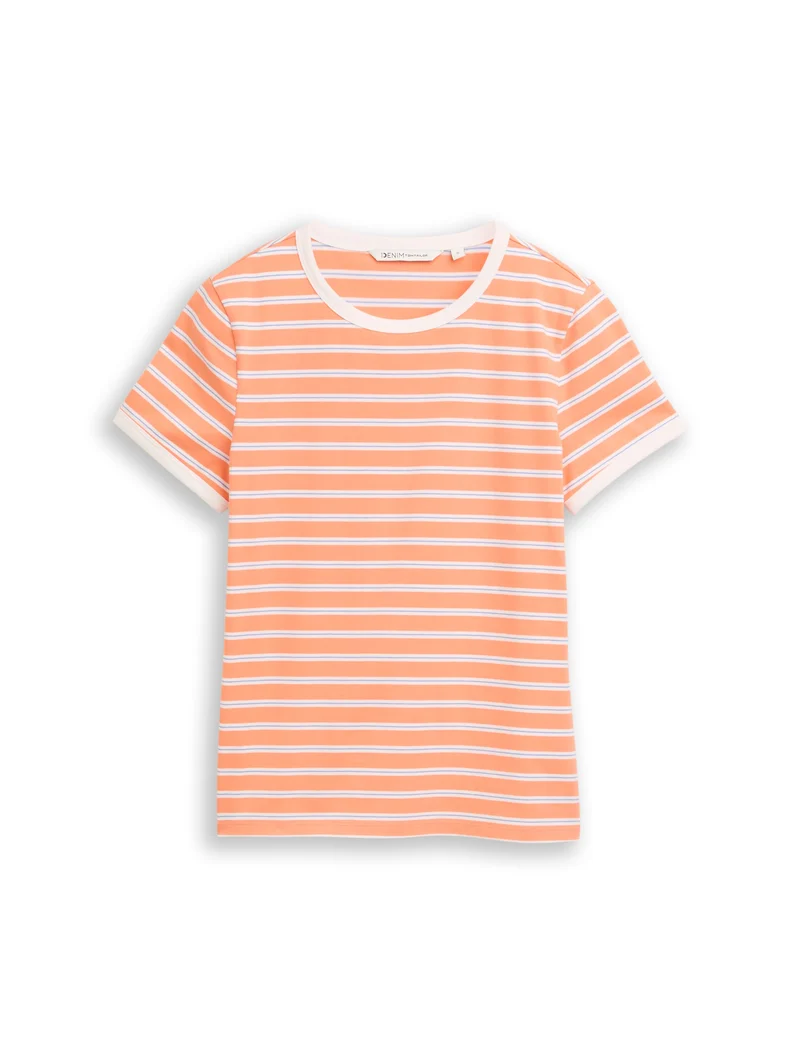 Slim Fit T-Shirt mit Streifen