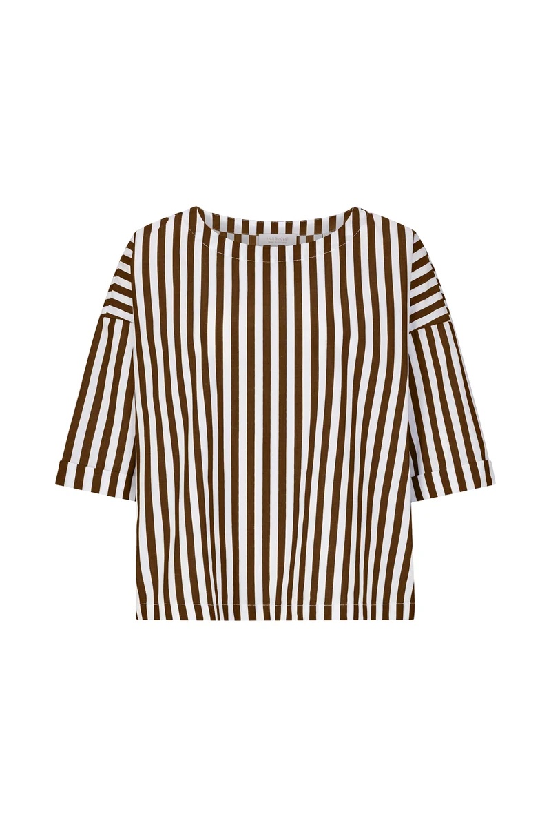 Cotton Stripe Blouse