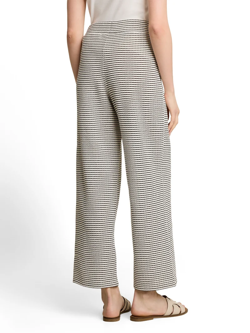 Wide Leg Strickhose
