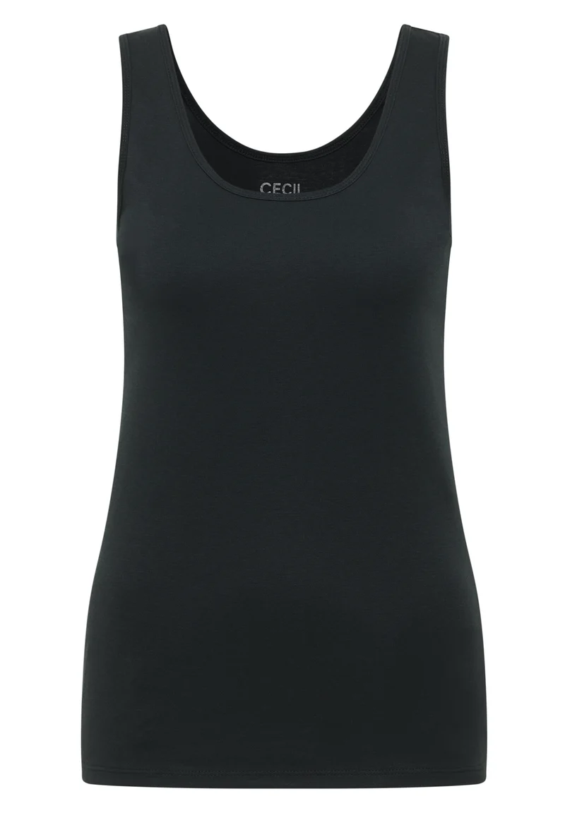 Basic Top aus reiner Baumwolle