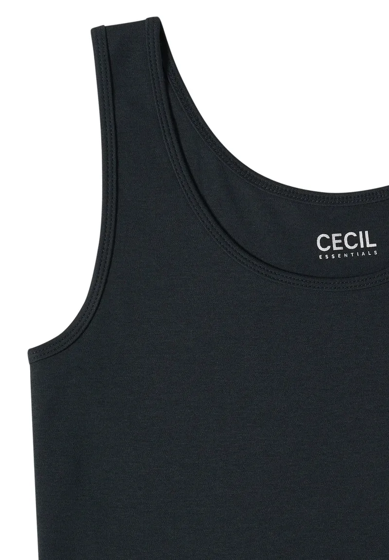 Basic Top aus reiner Baumwolle