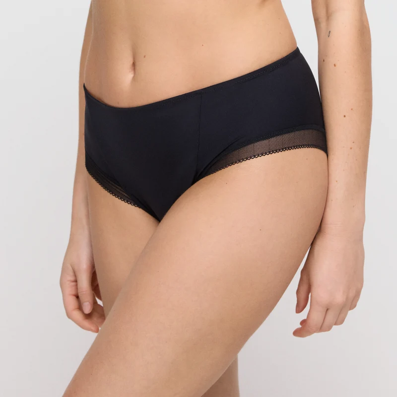 MILAO schwarz Taillenslip