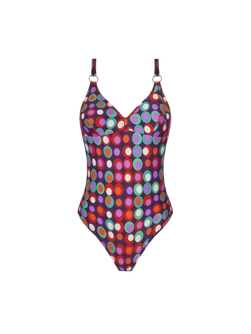 Antigel von Lise Charmel - La Pois Disco Wireless Badeanzug Pois Hippie