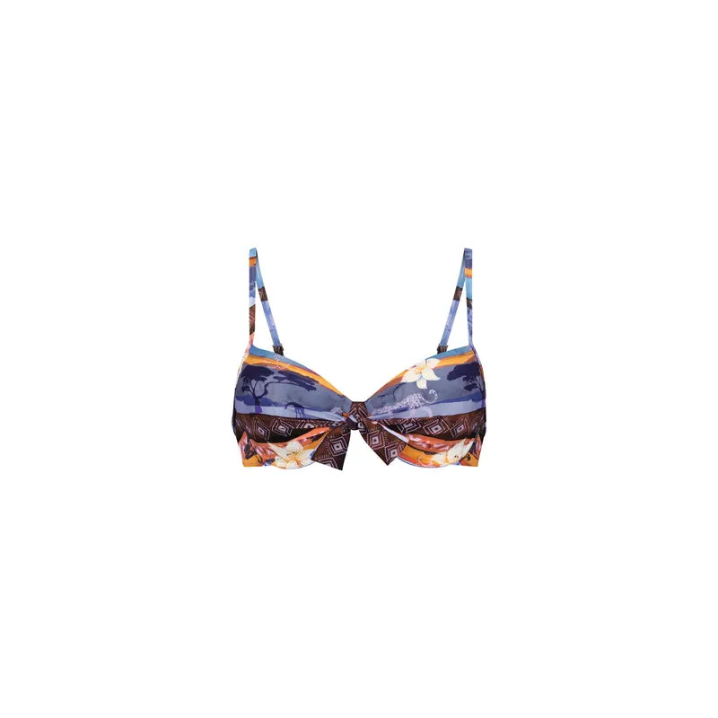 Rosa Faia Bademode – Eleonore Bikini-Oberteil, mehrfarbig