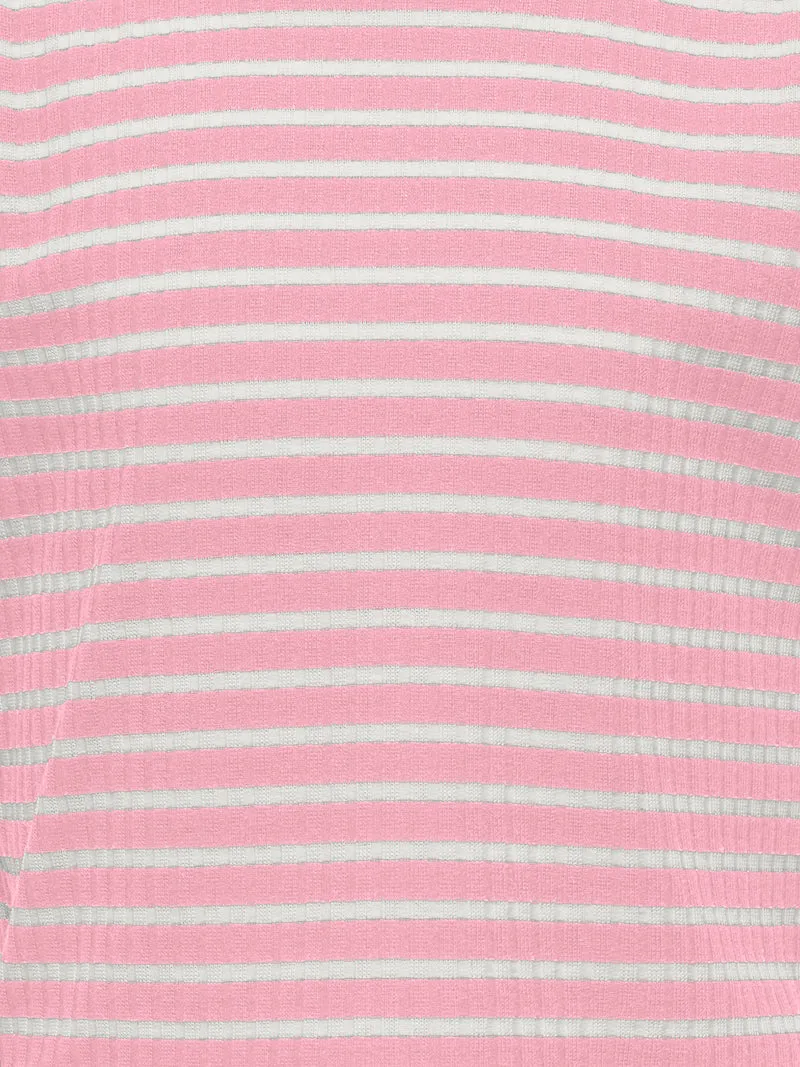 KOGNELLA STRIPED S/S O-NECK TOP JRS NOOS