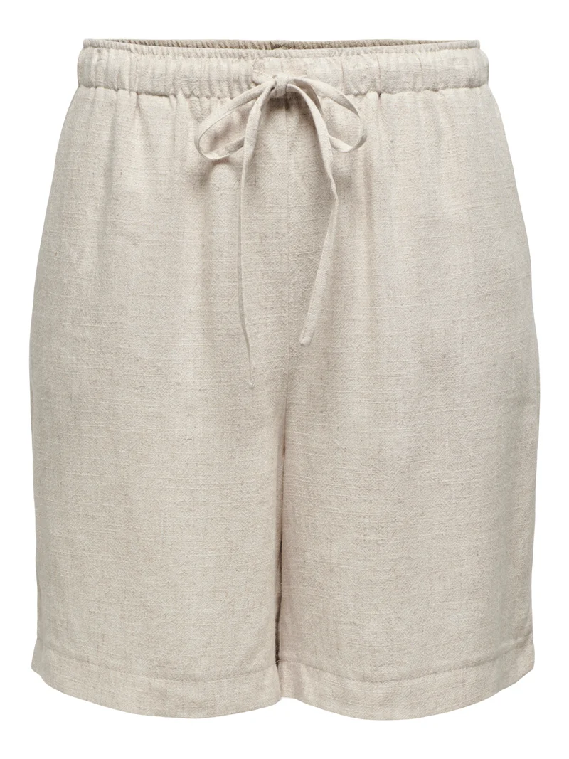 ONLSIESTA MW PULL-UP LIN BL SHORTS NOOS
