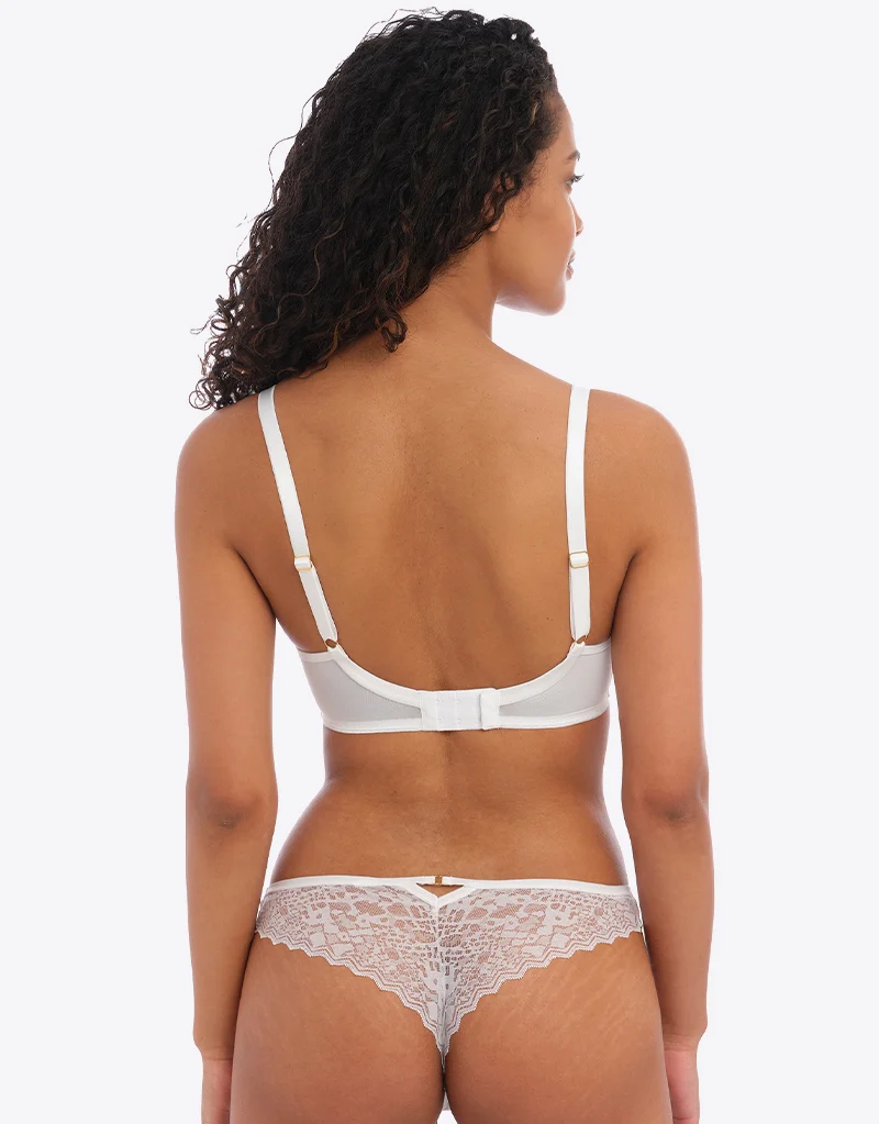Freya Temptress Plunge Bra White