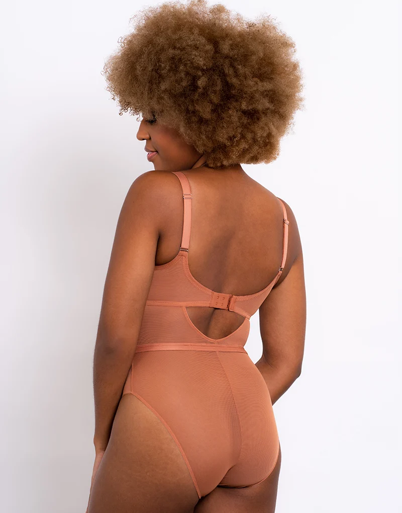 Curvy Kate Lucky Star Plunge Body Tan