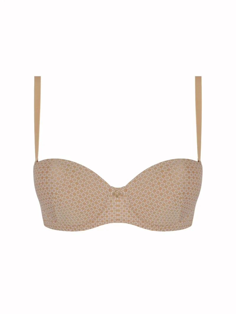 Antigel von Lise Charmel – Täglicher Pailletten-Mehrweg-BH, trägerlos, Nude, Pailletten