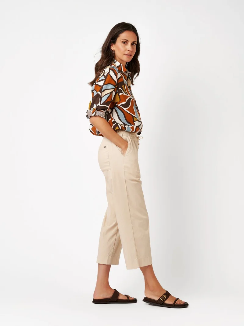 Pia Wide Leg 3/4