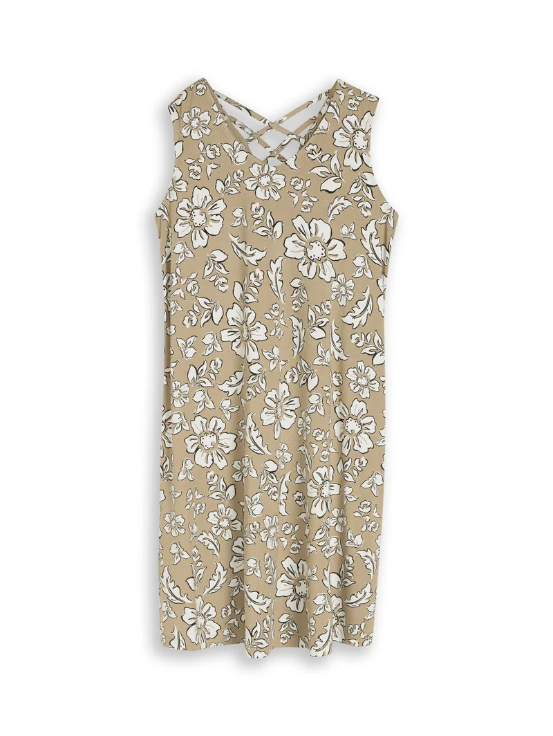 Jerseykleid mit Cut-Out-Detail