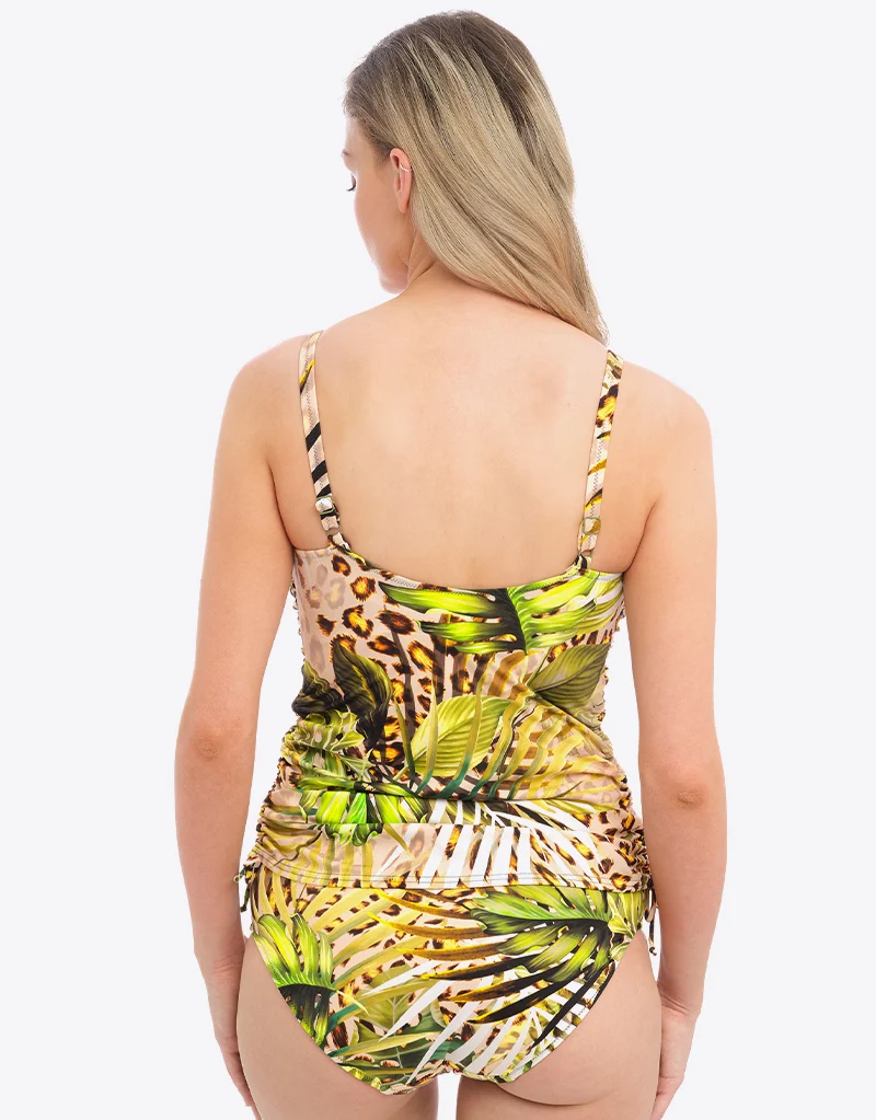 Fantasie Kabini Oasis Twist Front Tankini Top Multi