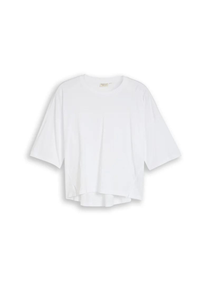 Boxy Fit T-Shirt aus Baumwolle