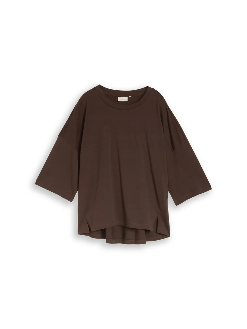 Boxy Fit T-Shirt aus Baumwolle