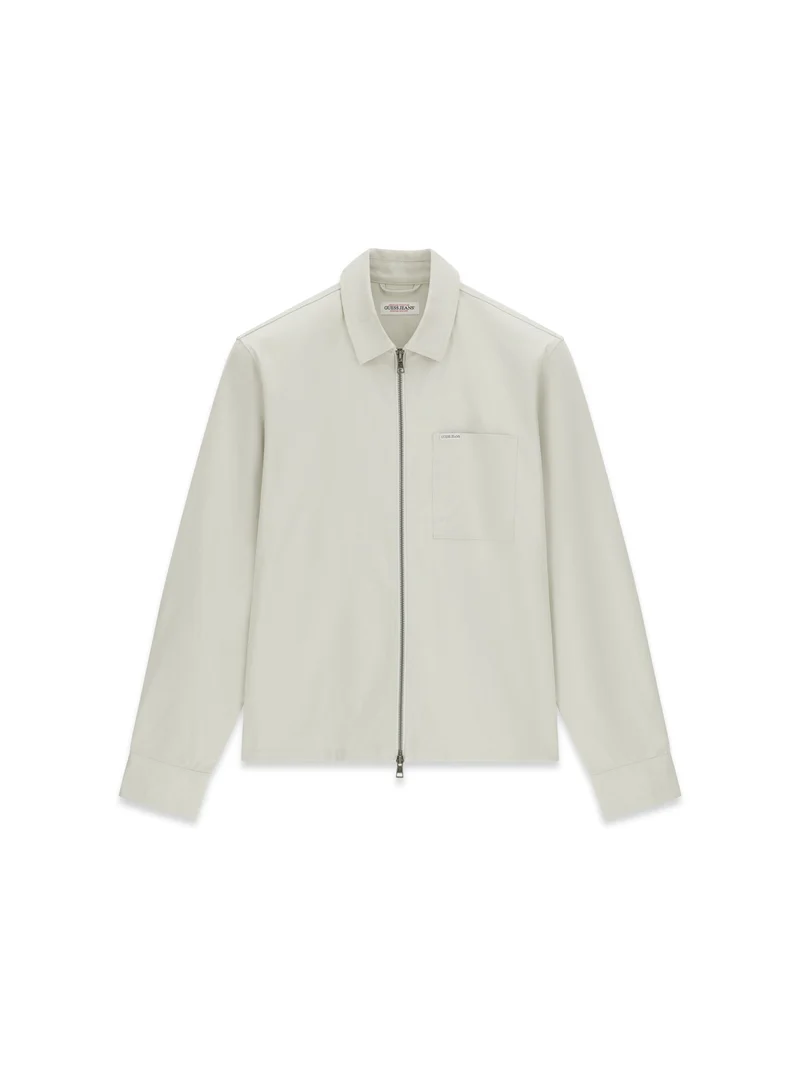 GJ REGULAR LS ZIP SHIRT