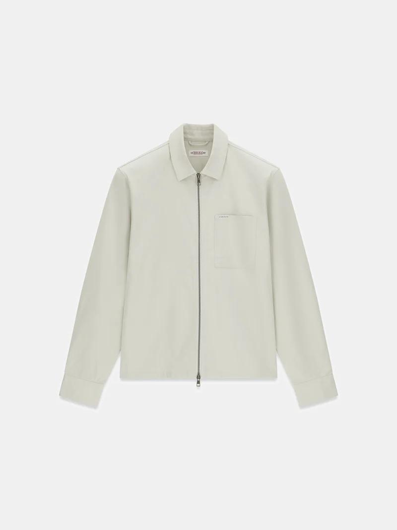 GJ REGULAR LS ZIP SHIRT